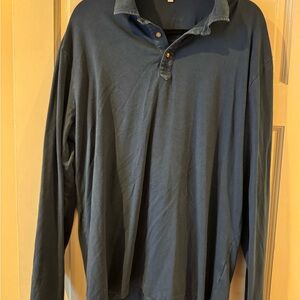 Peter Millar Dark Blue Casual Polo Shirt